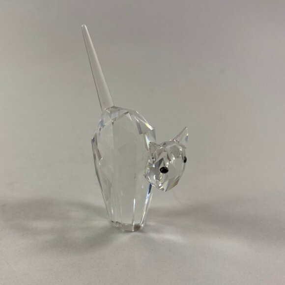 Vintage Retired Swarovski standing Tomcat WB #198241, Made in Austria # 198241 - Picture 9 of 9
